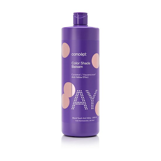 Color Shade Balsam for Blond & Blonded Hair Caramel Blond Effect